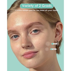 360Pcs Acne Patch Translucent Hydrocolloid Pimple Patches Effectively Calms Relieves Acne, For Face Body Skin Clear Spot Treatment Pimple Stickers