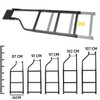 KMFCDAE Tailgate Ladder Pickup Truck Accessories Universal Extension Step Ladder