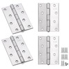 Pack of 4 Hinges Foldable 100 mm x 70 mm,