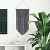 Winterdemoon Boho Grey Macrame Wall Hanging