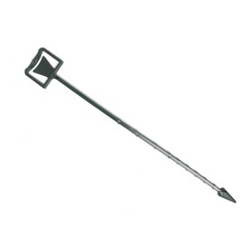 INERRA Card Holders - Green Cardettes with Spike for Flower Bouquets Message Cards (Pack of 100)