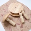 1X Pottery Molds 6.5'' Plaster Wood Pottery Tools with Handle
