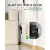 LENCENT Multi Plug Outlet Extender, 2 Pack, USB Brick, 3