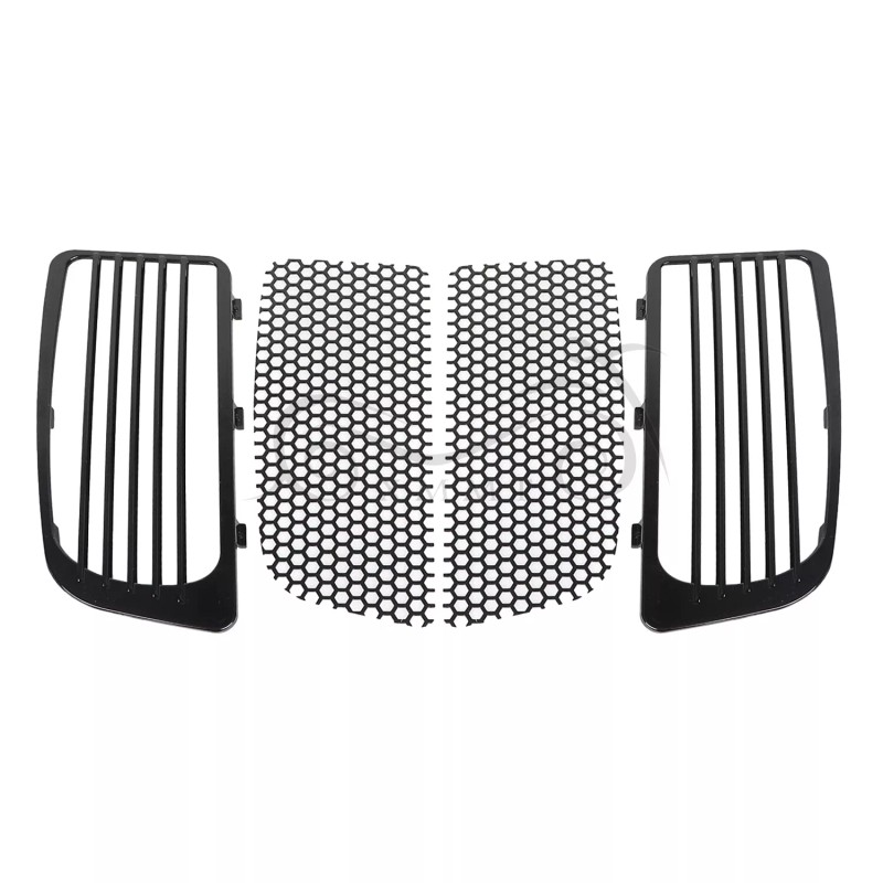 Unbranded Black Radiator Grill Lower Fairing Cover For Harley Touring