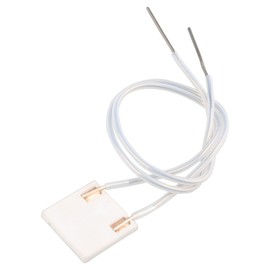 HALJIA 2-14V R=5 Mini Wired MCH Metal Ceramic Heater Plate Heating Element 10mm x 10mm