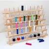 60 Spools Wooden Thread Rack DIY Easy Storage Safe Eco