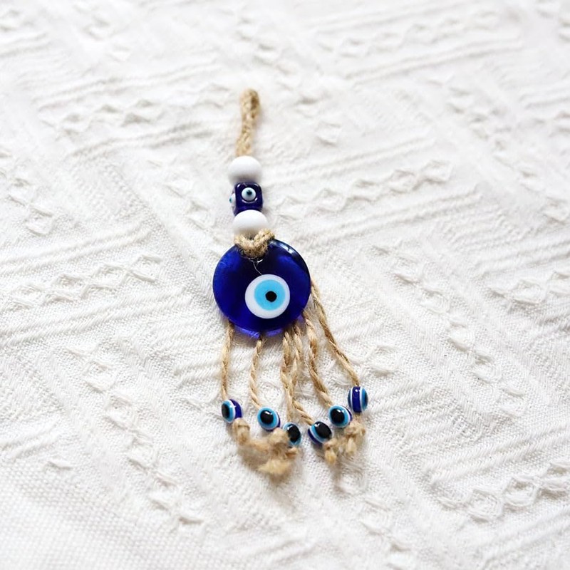 Holomua Hiro Nazar Bonju Turkish Amulet Key Holder Amulet Wall