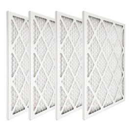 20x24x1 Air Filter MERV 8 Carbon Air Conditioner HVAC AC Furnace Filters (Actual Size 19.5x23.5) (4-Pack)