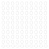 PATIKIL M12 Nylon Flat Washers, 120 Pcs 12mm ID 20mm