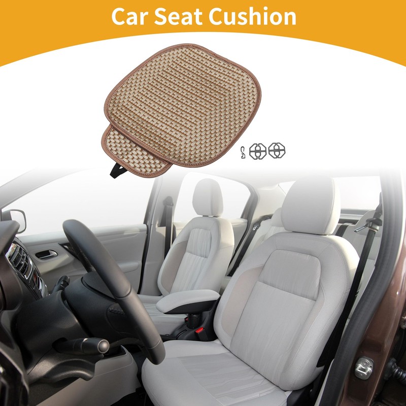 Partuto 1 Stk. 50x59cm Universal Autositzkissen - für Autofahrten Sitzschutz