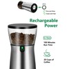Stainless Steel Electric Grinder USB Charging Automatic Pepper Coffee Bean