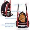 WOLT | Baseball Bat Backpack - Bag for Softball &