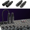 RUNCCI-YUN Pack of 4 5-pin XLR male and female XLR