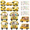 36 Sets School Bus DIY Crafts Kit School Bus Picture