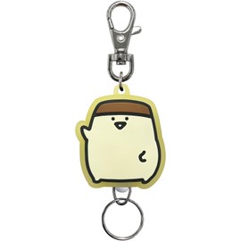 SK Japan 16754 Stationery Rubber Reel Key Chain Prinsang Full Body
