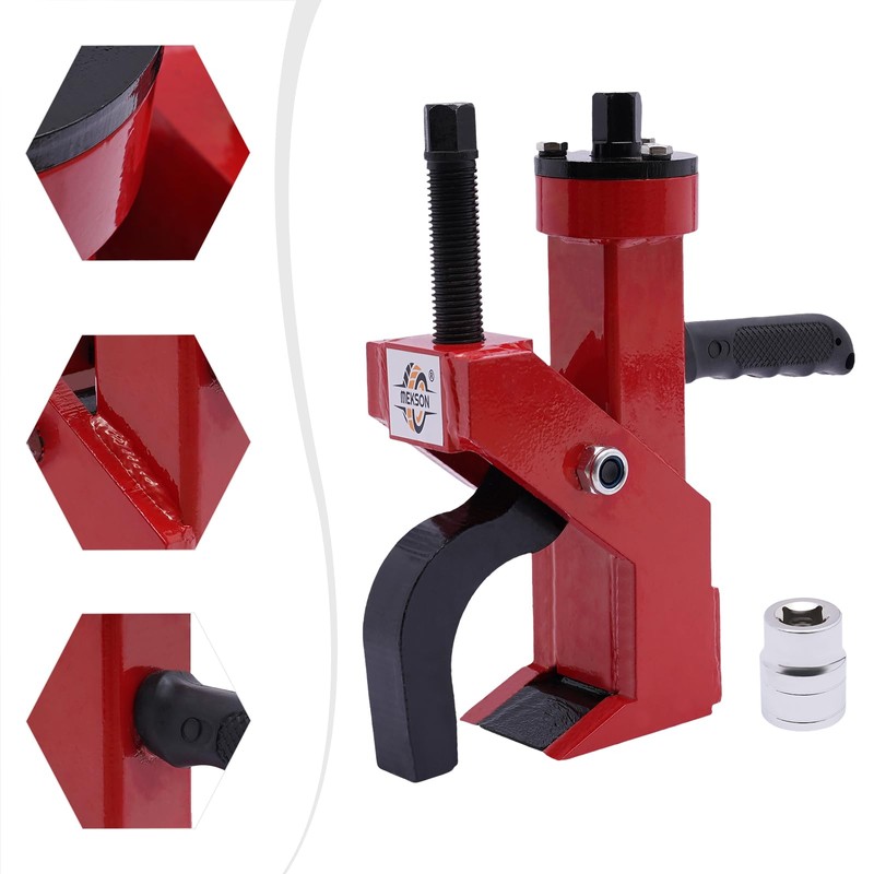 WsrrLun Universal Manual Tire Bead Breaker Leverage Tool with Rubber