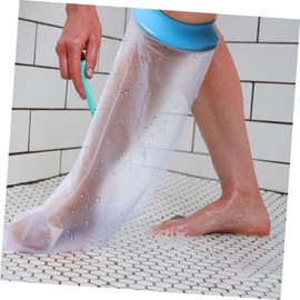 COLLBATH Waterproof Leg Cast Cover Leg Cover for Shower Adult Leg Cast Protector Reusable Foot Cover Leg Cover Ankle Suit Leg Cast Waterproof Cover