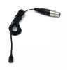GTD Audio Black Lavalier Lapel Mic w/ 3-pin mini XLR