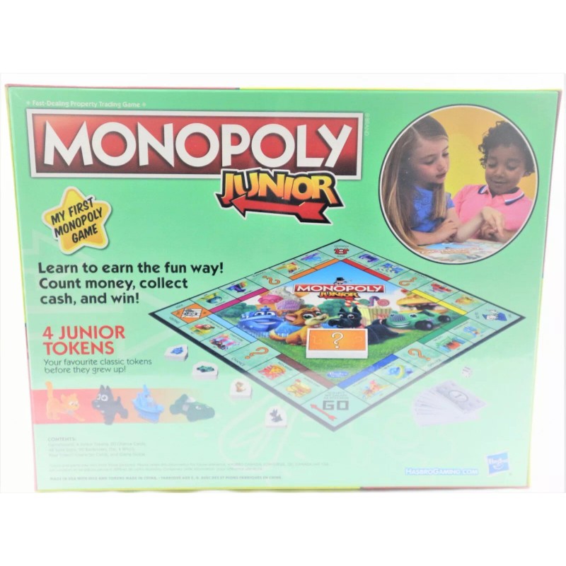 Hasbro MONOPOLY JUNIOR GAME