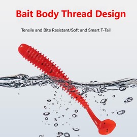 Fishing Lures Tackle Bait Kit Set - Comprehensive Fishing Lures Kit for Trout Bass Salmon - includes Plastic Shrimp, Worm Bait, Spoon, and Crankbait Jigs (88PCS)