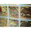 100 Memorabilia Specific Tamper-Evident Gold Hologram Security Labels with Unique