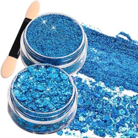 Blue Body Glitter