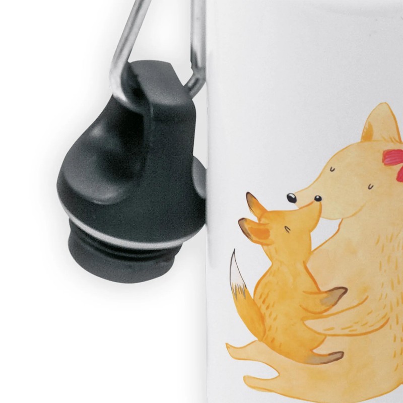 Mr. & Mrs. Panda Kindertrinkflasche Fuchs Mama - Geschenk, Lieblingstochter,