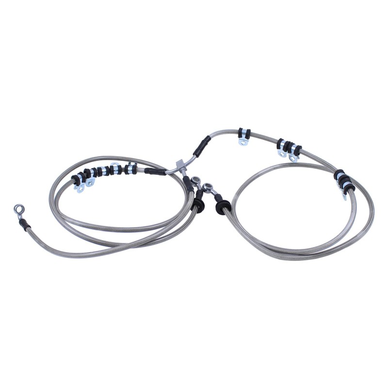 Roneeson Front Brake Hose Line Assembly for Can-Am Maverick X3