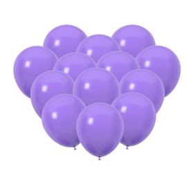 100 Pcs Purple Party Balloons in Assorted 12 and 10 Inch Sizes - Perfect for Weddings, Birthdays, Valentine's Day， Graduation,Baby Showers, and Party Decorations(Purple)