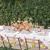 Tulip Party Tablecloths Rectangle Flower Tablecloths Watercolor Tulip Table Cloth
