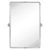 TEHOME 20x30'' Chrome Pivot Mirror Rectangle Bathroom Vanity Mirror Chrome