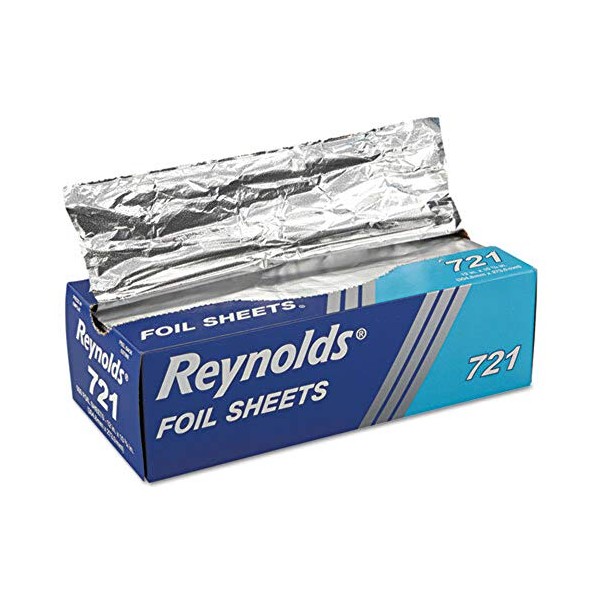 Reynolds U07211R0 Interfold Foil Sheets, 12" x 10" (Pack of 500)