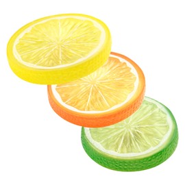 3 Pieces Lemon Hair Clips Headband Lemon Headband Orange Lemon Slice Accessories Novelty Cute Hair Accessories Funny Fruit Headbands for Daily and Special Occasions