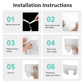 Small French Door Curtains with Silky Feel Thermal Insulated Noise Reducing Blackout Curtains for Glass Door of Office/Classroom. (24W x 18L, 1 Panel, Greyish White)