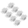 8Pcs Auto Body Panel Clamp Silver Aluminum Alloy Butt Welding