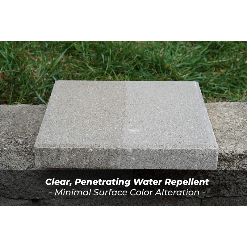 MasonryDefender Concrete Sealer - Deep Penetrating Water Repellent, Silane Siloxane