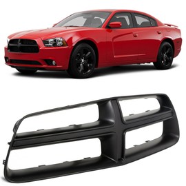 Generic Front Grill Replacement for Dodge Charger 2011 2012 2013 2014 Matte Black
