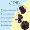 CAISHA 14" Wavy Clip On Ponytail With Butterfly Clip Hairpiece