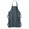 Star and Stripes Apron Chef Dark Grey Apron 65% Polyester,