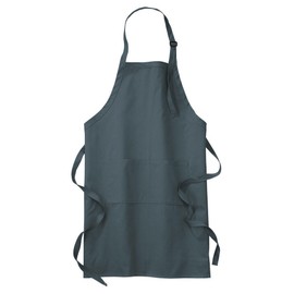 Star and Stripes Apron Chef Dark Grey Apron 65% Polyester, 35% Cottons Dark Grey Free Size Long Apron