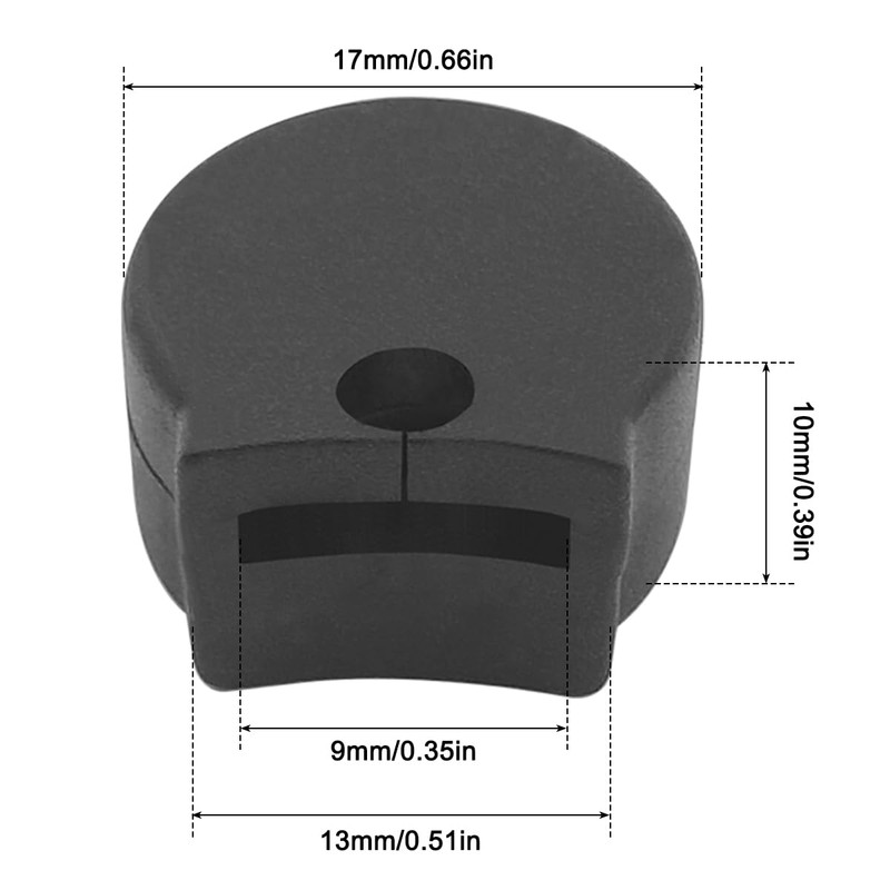 12 Pack Rubber Clarinet Thumb Rest Cushion Protector Fit for