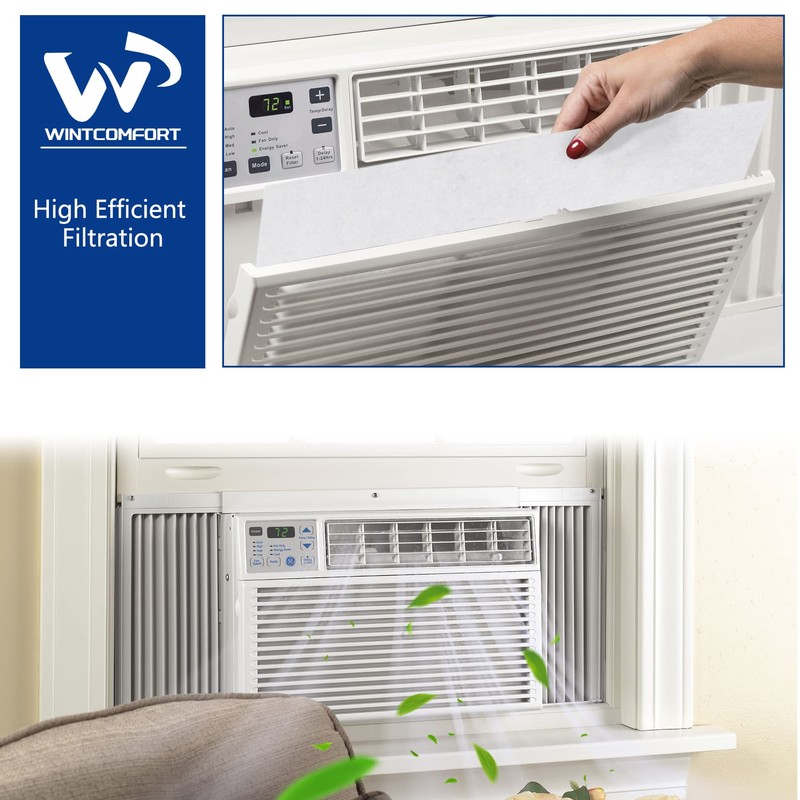 Wintcomfort Room Air Conditioner Filter Replacement, 24" x 15" x