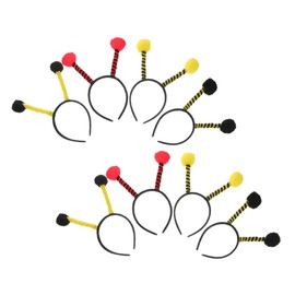 [TOVINANNA] 8pcs Gorgeous Headbands Ladybug Hair Hoop Antenna Hair Band Novelty Headband Bee Headband for Party Alien Head Costume Cloth