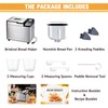 Briskind Bread Maker Machine with Ceramic Nonstick Pan, 19 Menus,