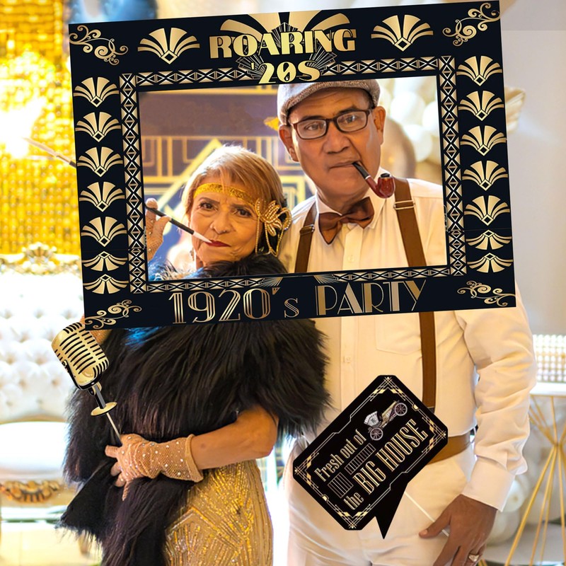 LaVenty Roaring 20s Photo Booth Props 1920s Photo Booth Props