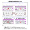 XSKN Spanish Language Silicone Keyboard Skin Cover for MacBook Air
