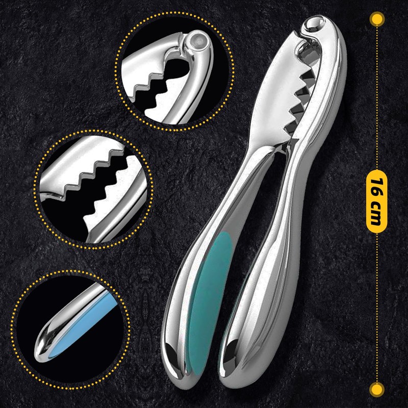 Tuofang Nutcracker Walnuts, Nutcracker, High-Quality Stainless Steel Nutcracker, Suitable for