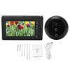 Digital Peephole Viewer Video Doorbell Camera 4.3in Indoor Monitor PIR