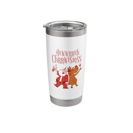 Snowboard Legend Santa Yeti Christmas Stainless Steel Insulated Tumbler
