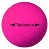 TOBIEMON T-AMZ-MP Golf Balls, Visibility, Fluorescent Matte Color, R&A Certified